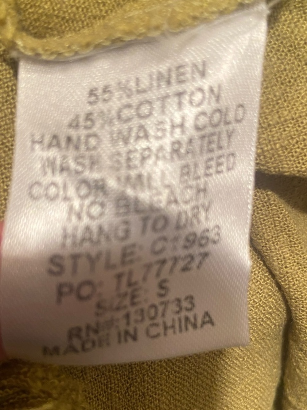 Umgee- Women’s Olive casual dress with pockets. - Picture 7 of 8